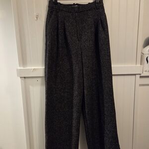 H&M Black And White Wide Leg Women's Pants Size 6
